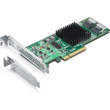 10GTEK Lsı 9211-8I 6 Gb/s Pcıe 2.0 Sas/sata Hba Raıd Denetleyici Kartı Dahili, Lsı SAS2008 Çip, Yüksek Profil ve Düşük Profil Için 10GTEK