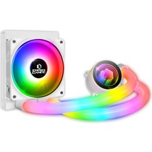 Empire Gaming Empıre Gamıng Guardian P-W120 Aıo Sıvı Soğutucu, Oyuncu Pc – Argb 3 Pin 5 V – 1x 120 mm – Intel Lga 1700/1200/115X/1366/2066/2011, Amd Am5/am4 – Beyaz