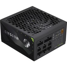 Gamemax Gm 600B Pc Güç Kaynağı 600 W, Tam Modüler, 80 Plus Bronze, Aktif Pfc ve Dc-Dc, Atx Tek 12 V Hat, 140 mm Fan, Yüksek Kaliteli Kondansatörler, 7 Koruma Fonksiyonu, 3 Yıl Garanti, Siyah