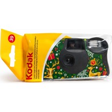 Kodak Funsaver Christmas Edition 39 Poz Flaşlı Tek Kullanımlık Analog Fotoğraf Makinesi