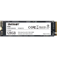 Patriot Memory Patriot P300 M.2 Pcıe Gen 3x4 128 GB SSD