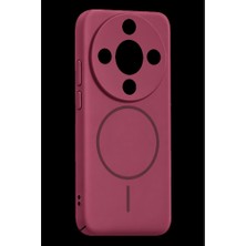 Zamerya Huawei Honor Magic 8 Lite Mika Pc Magsafe Kapak - Bordo