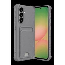 Zamerya Samsung Galaxy A17 5g Kelvin Kartvizitli Silikon - Gri