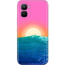 Senada Infinix Gt 50 Pro (X6891) Kılıf Desenli Baskılı Tpu Rubber Kapak Silikon Güneşin Doğumu
