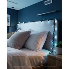 Decostyle Şeffaf Kablo 5 M 50 LED Dekor Işık XUCZZZ5MLEDIŞIKRENKLİ-3-1-1