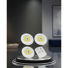 Decostyle 3 Lü Kablosuz LED Spot Lamba Seti XUCZ3LÜLAMBA-3