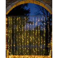 Decostyle 4 Metre Şelale LED Işık Perde UCZZZKSAÇAKLI4METREPERDELED-1