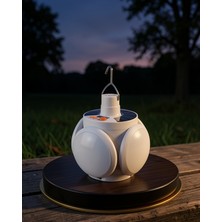 Decostyle 5 Kanatlı Solar Kamp Lambası UCZ5KANATLIILAMBA1-1-1