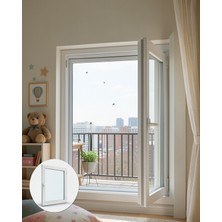 Decostyle Tek Kanatlı Cırt Bantlı Pencere Sinekliği Uczzztekkanatsineklik-5
