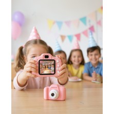 TeknoKapsül Taşınabilir Mini Kamera Hd Video Fotoğraf Çekimli Uczzzçocukkamerasıpembe-16