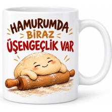 Northcity Tatlı Tembel Tasarımlı Porselen Kupa - Model 872 Bx