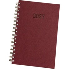 Lizy Termo Deri Ajanda Spiralli 2027 17X24 Karışık - 1 Adet