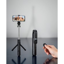 TeknoKapsül Selfie Çubuğu 360 Derece Dönebilen Uczselfieçubuğu1