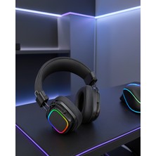 TeknoKapsül Katlanabilir Rgb Işıklı Bluetooth 5.3 Kulak Üstü Kulaklık UUCZZZXY30SODO-6