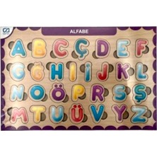 Duman Ca Games Ahşap Puzzle Alfabe 19X29