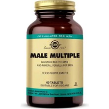 Odea Tr Male Multiple, 60 Tablet, Erkekler Için Ileri Multivitamin ve Mineral Formülü 33984017245