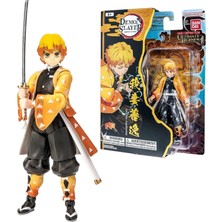 Die Grup Ultimate Legends Zenitsu Agatsuma Aksiyon Figürü | 12,5 cm Zenitsu Anime Figürü 27 Eklem Noktası ve Aksesuarlı | Anime ve Manga Koleksiyon Figürleri Merch