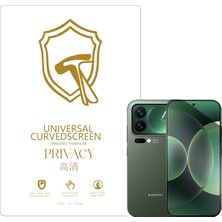 Odea Tr Xiaomi 17 Pro ile Uyumlu Privacy Gizlilik Filtreli Hayalet Nano Ekran KORUYUCU-EKM110