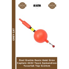 Grey Cat Özel Üretim Deniz Hobi Ürün Captain 4432 Yayın Şamandrası Yuvarlak Top 5X14CM