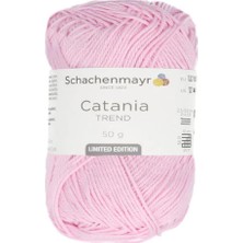 Die Grup Schachenmayr Catania Pamuk Amigurumi El Örgü Ipi Ipliği Yünü 501 Bebek Pembe