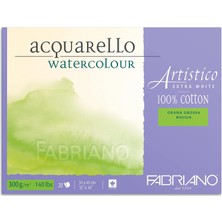 Die Grup Artistico Extra White 300 Gr. - 31 x 41 Suluboya Kağıdı Blok (Kaba Grenli)