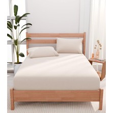 Odea Tr Apricitas Home Çift Kişilik Çarşaf Seti Urban Krem 180X200 cm AP2T20210980