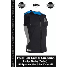 Grey Cat Premium Cressi Guardian Lady Dalış Yeleği Ekipman Su Altı Tekstil