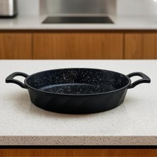 Odea Tr Vento Yanmaz Yapışmaz Titanyum Kaplama Sahan Omlet Tava 20 cm