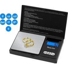 Die Grup Professional Hassas Terazi 500 Gram Kapasiteli 0.1 Hassasiyetli Dijital Kapaklı Tartı (5264)