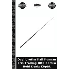 Grey Cat Özel Üretim Kali Kunnan Eris Trolling Olta Kamışı Hobi Deniz Köpük