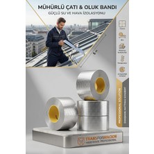 Die Grup Bütil Bant Güçlü Su Sızdırmaz Izolasyon Çatı Oluk Tamir Bandı Alüminyum 72 Mmx 8 Metre 718909