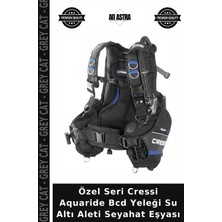 Grey Cat Özel Seri Cressi Aquaride Bcd Yeleği Su Altı Aleti Seyahat Eşyası