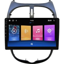 Rafta Peugeot 206 Android Multimedya Sistemi (2006-2011) ((4gb Ram - 64GB Hafıza))