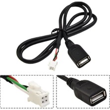 Rafta Universal USB Portu Kablolu 4 Pin Android Multimedya Teyp Android Double Teyp