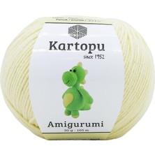Rafta Tr Kartopu Amigurumi Oyuncak Punch Panç Örgü Ipi (K331 Açık Sarı)