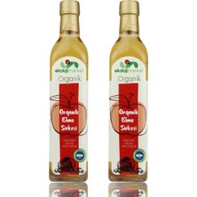 Rafta Organik Elma Sirkesi, 500 Ml, 2'li Paket