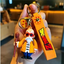 Rafta Anime Dragon Ball Z Karakter Figür Anahtarlık, Çok Renkli