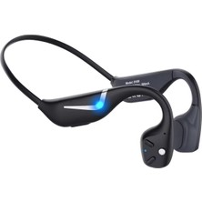 Rafta Tr Kemik Iletimli Kulaklıklar Bluetooth, Mikrofonlu Açık Kulak Kulaklığı, IP67 Su Geçirmez Spor Kulaklık, Uzun Pil Ömrü, Koşu Egzersizi, Bisiklet Sürme Için 15 Saat Kablosuz Kulaklık