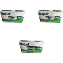 Rafta Tr Burpak Jelatinli Tahta Ahşap Bambu Karıştırıcı Çubuk Kaşık - 12 Cm. - 200 Adetlik 3 Paket