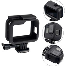 Rafta Gopro Hero 8 Uyumlu Frame Çerçeve, Siyah