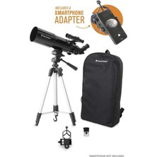 Rafta Travel Scope 80 Taşınabilir Teleskop (Telefon Adaptörü Dahil)
