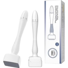 Rafta Bio Needle Dermastamp, 140 Iğneli Ayarlanabilir Mikro Iğneleme Cihazı, Cilt ve Saç Bakımı Için Dermaroller