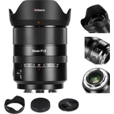 Rafta Af 35 mm F1.8 Tam Çerçeve Lens Nikon Z-Mount ile Uyumlu, Geniş Diyafram, Prime, Stm Otomatik Odaklama, Nikon Dslr Kameralar Için (Siyah)