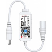 Rafta Tr Mini Wifi LED Dimmer Dc 12-24V 96W Smart Life Tuya Uygulamalı Alexa Google Home Siri Ses Kontrollü Tek Renk Şerit LED Kontrolcü