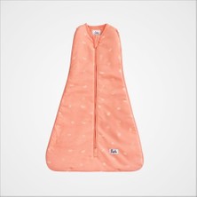 Rafta Tr Uyku Gurusu Blush 1.5 Tog, 4'ü 1 Arada Bebek Kundak ve Uyku Tulumu, Dolgulu, 0-36 Ay, Somon