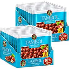 Gy Atelier Dünyası Tambol Tam Fındıklı Sütlü Çikolata 77 gr x 20 Adet
