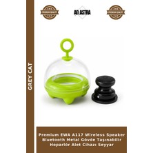 Grey Cat Premium Ewa A117 Wireless Speaker Bluetooth Metal Gövde Taşınabilir Hoparlör Alet Cihazı Seyyar