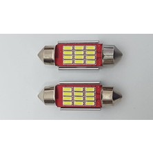 Gy Atelier Eng Canbus'lı Sofit Ampul Tavan ve Plaka Ampulu 2 Adet 12 Ledli 39 mm