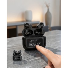 Uslucan Alışveriş Bluetooth Kulaklık Dokunmatik OLED Ekranlı Uczzzekranlıairpodsprooo1-1