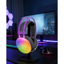 Uslucan Alışveriş Kablosuz Kulak Üstü Bluetooth Kulaklık Rgb Işıklı UUCZZZPG580KULAKLIKKKKKKK1-1